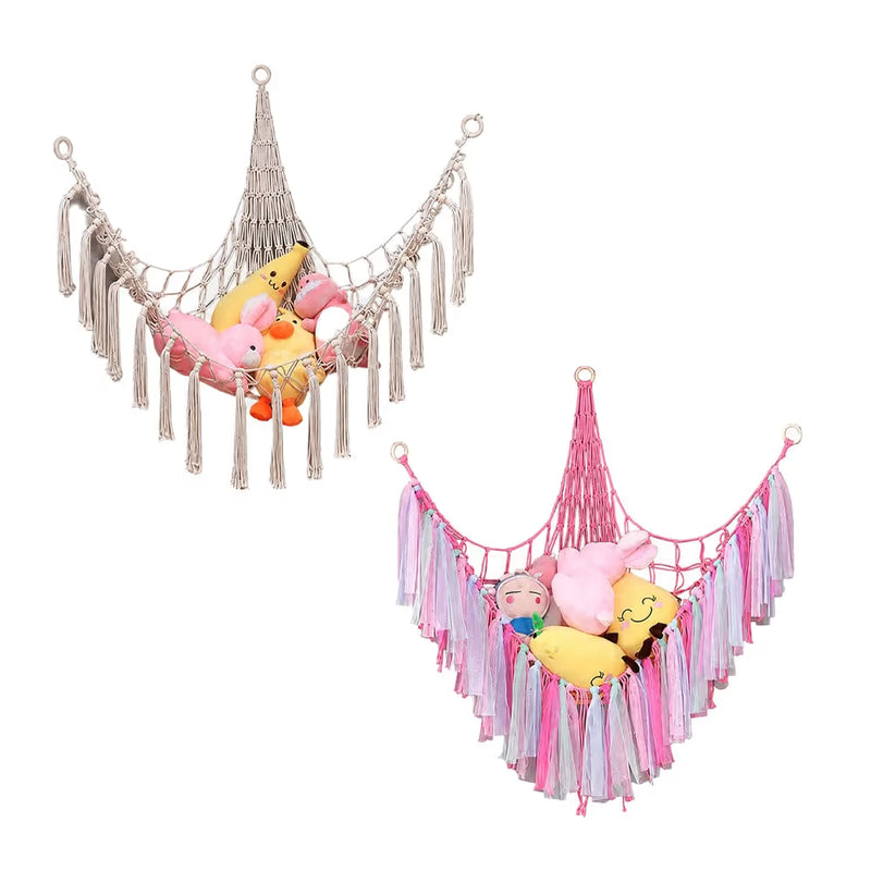 CozyCorner – Hanging Stuffed Animal Storage Net