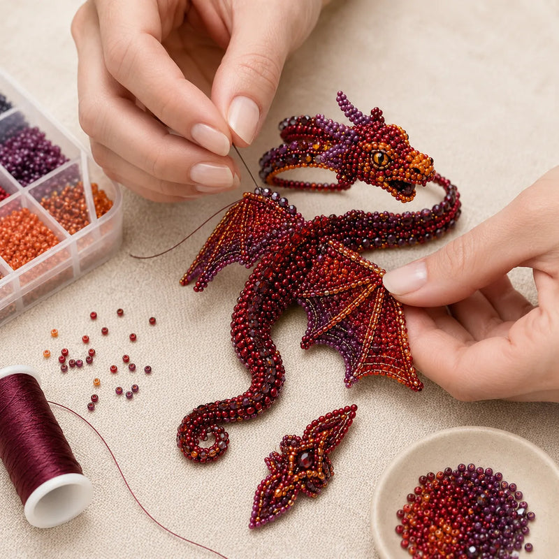 CraftBloom – DIY Beaded Wearable Art Bracelet Kit