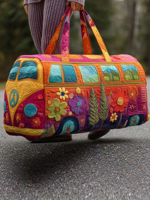PetalPack – Stylish Quilted Duffle Bag