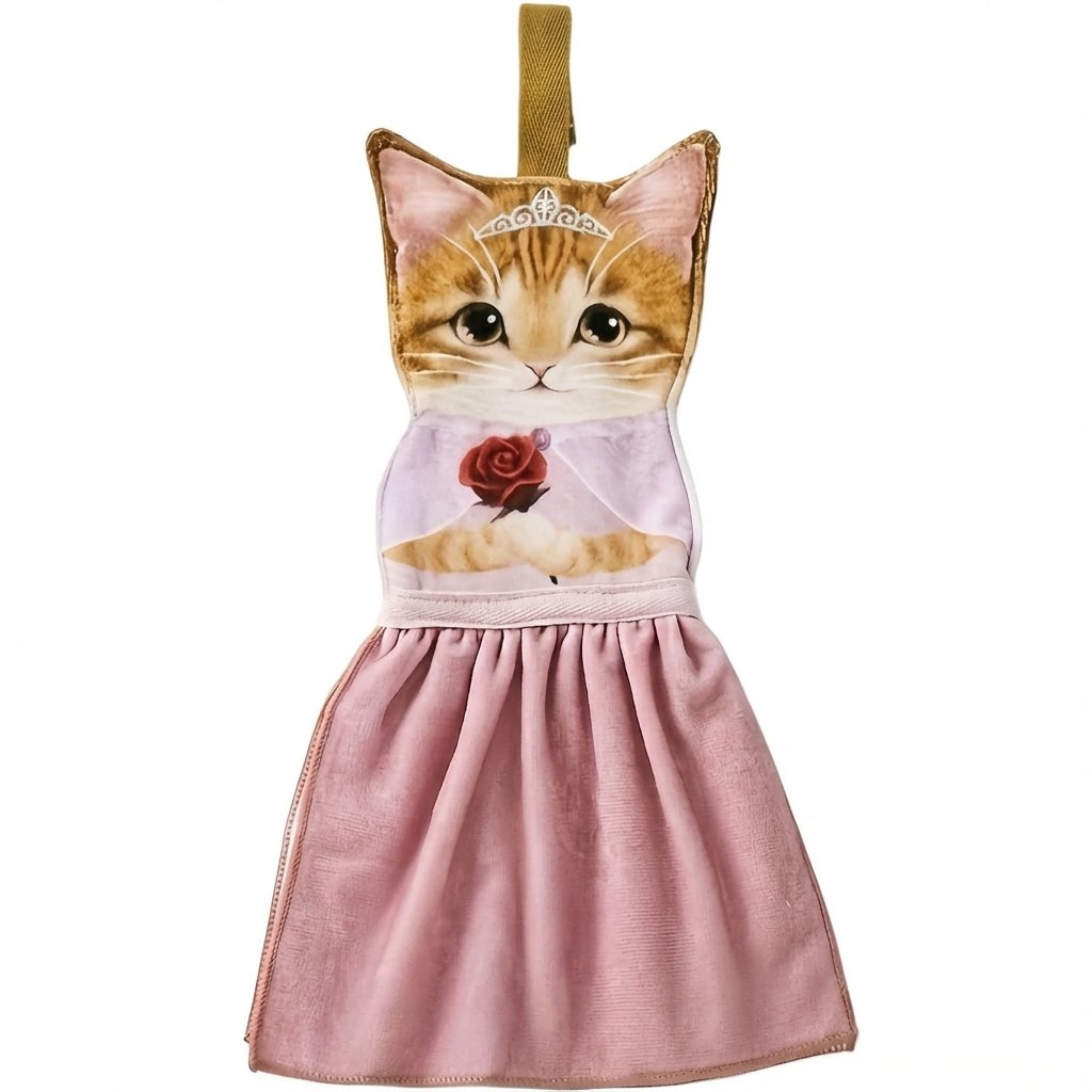 🎁 Funny Cat Hand Towels
