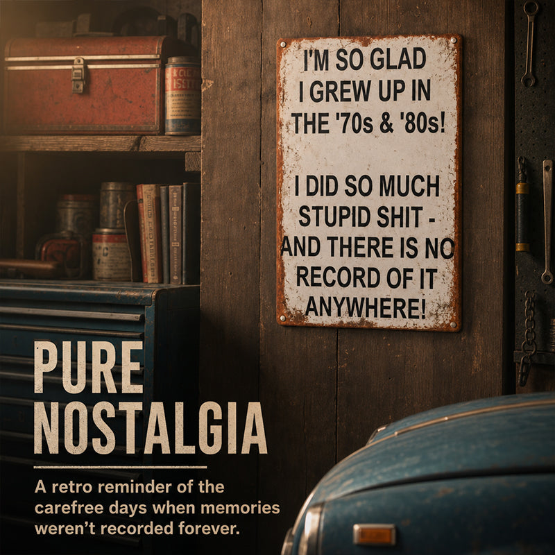 FortunateFinds – Retro Nostalgia Metal Sign