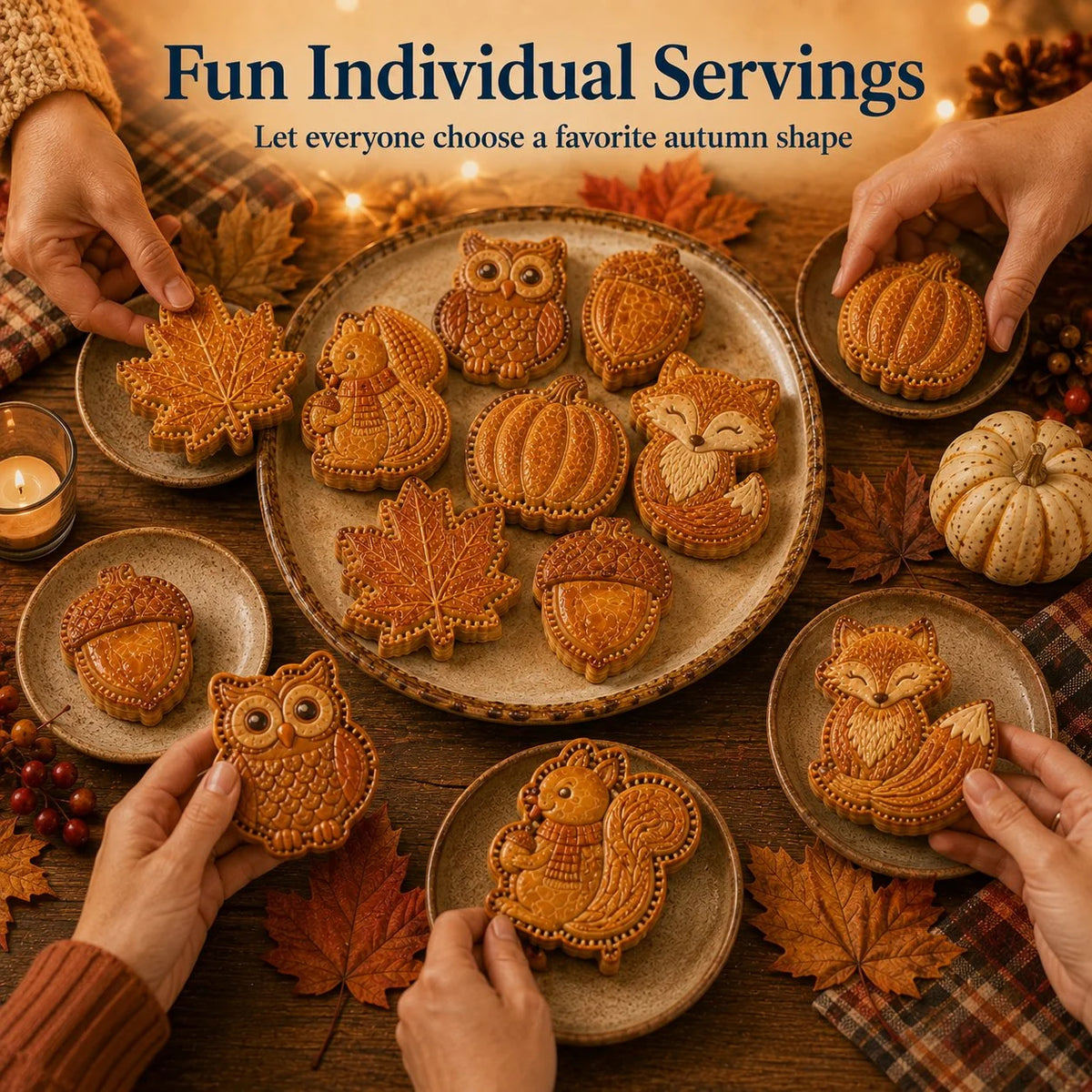 PieEase – Fall Mini Hand Pie Mold