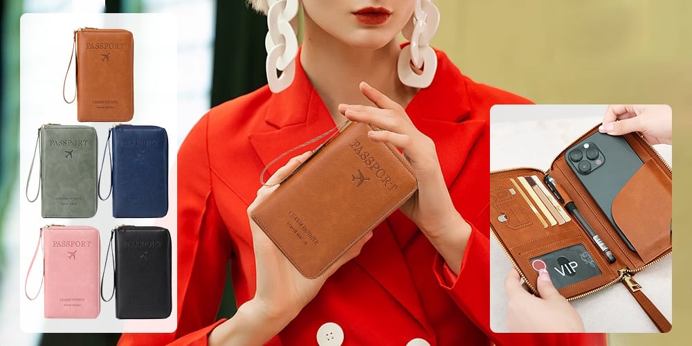 VoyagerElite - RFID Travel Companion Wallet