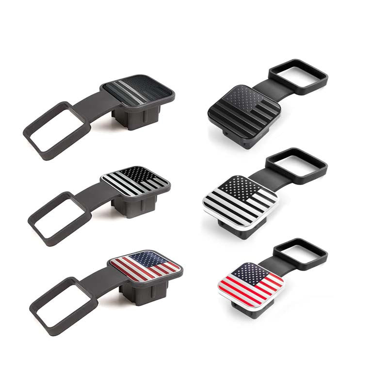 TowCrest – American Flag TPU Trailer Hitch Cover