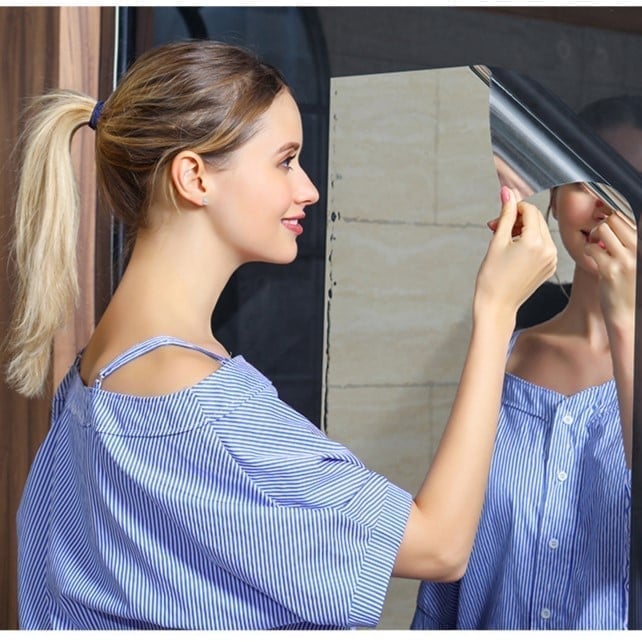 Peel and Stick Mirror Wall Tiles