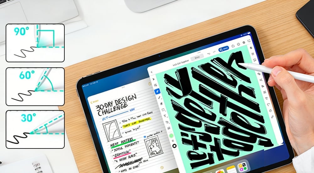 Stylus Pen in Use