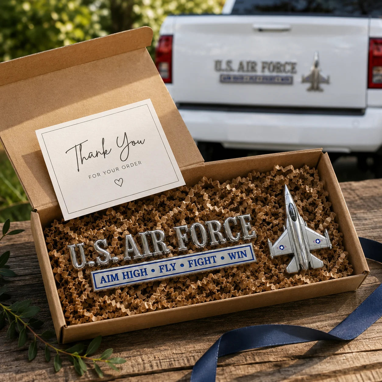 SkyValor – Air Force Tribute Emblem