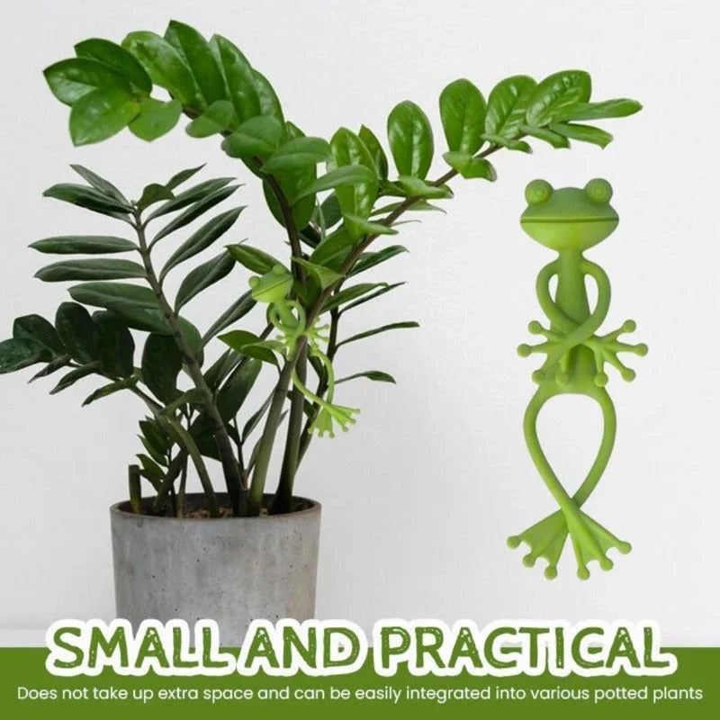 GardenGuard – Decorative Plant Support Frogs