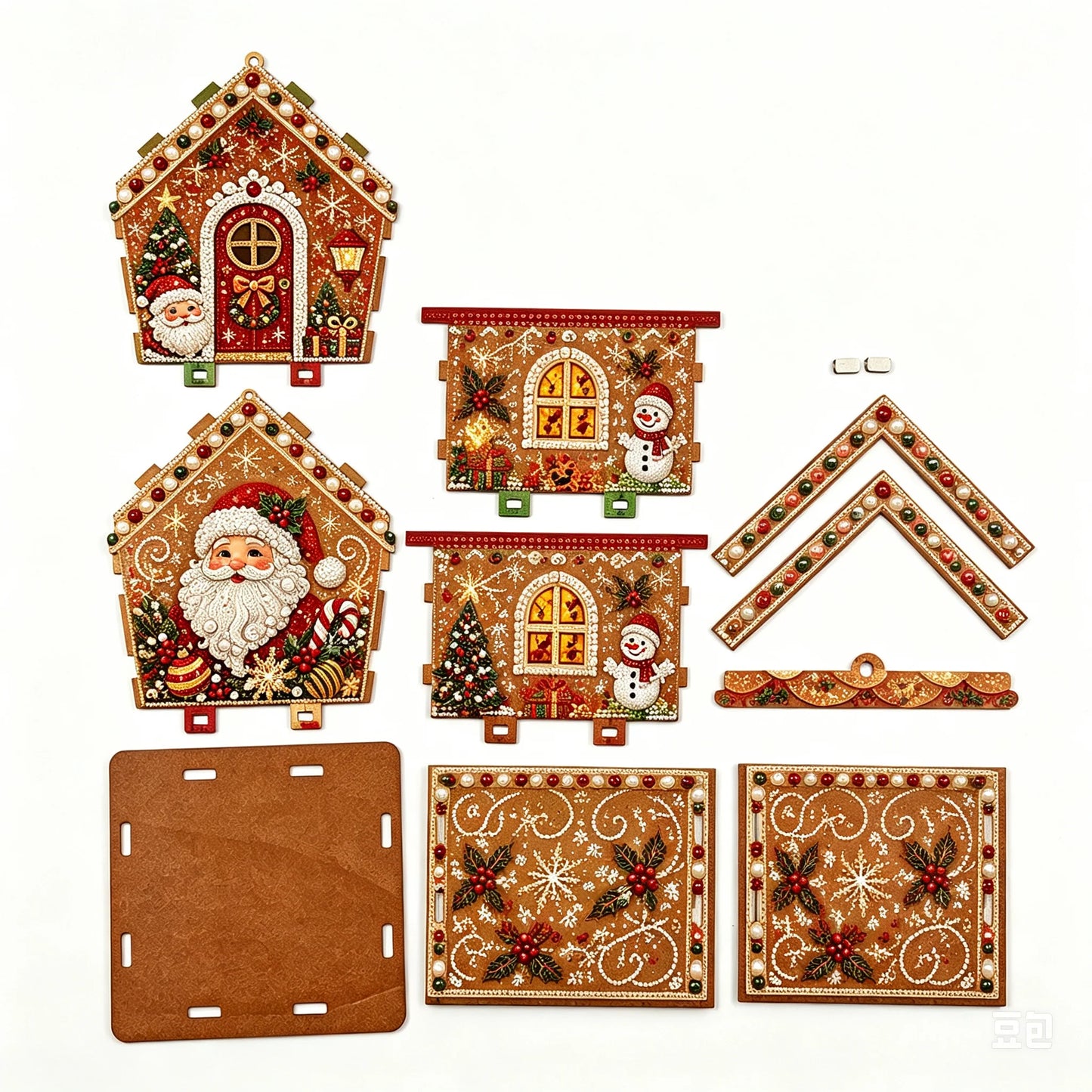 FestiveCraft – Sparkling Christmas DIY Art Kit