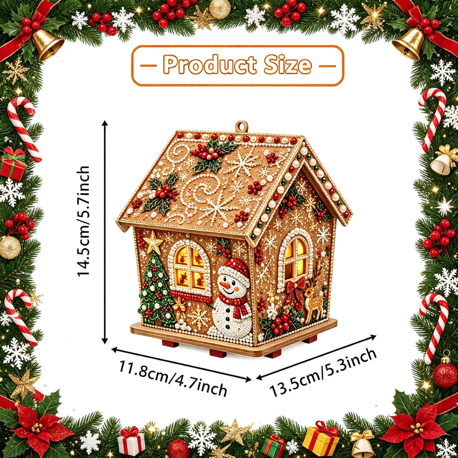 FestiveCraft – Sparkling Christmas DIY Art Kit