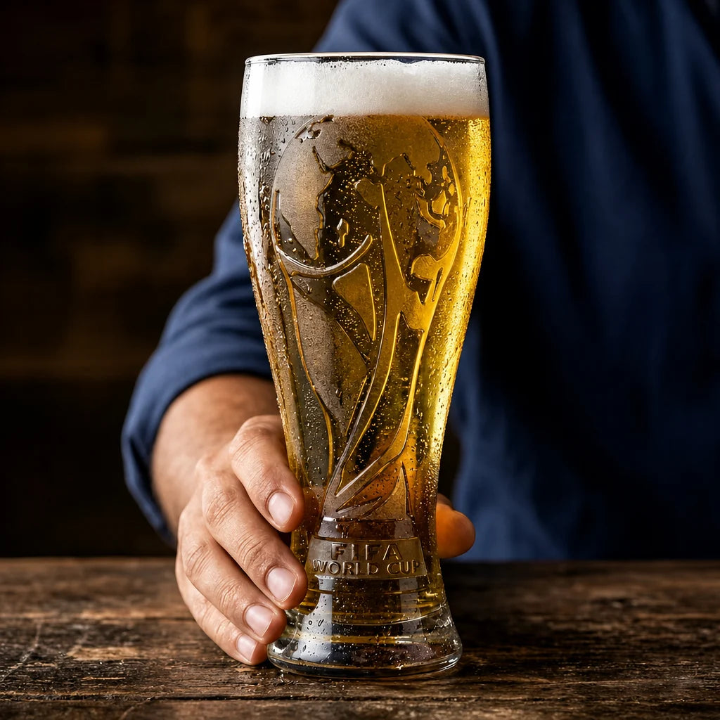 VictorySip – Premium Trophy Beer Glass & Bottle Opener Set