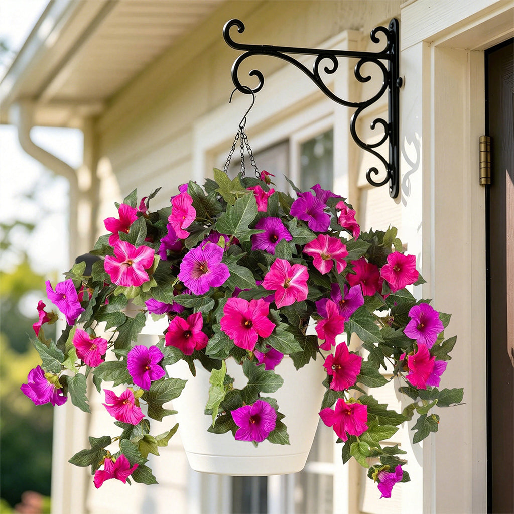 BloomCharm – UV-Resistant Artificial Petunia Bouquet