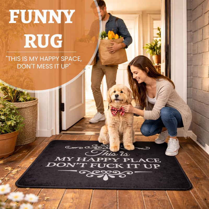 WelcomeWarn – Bold Funny Front Door Doormat