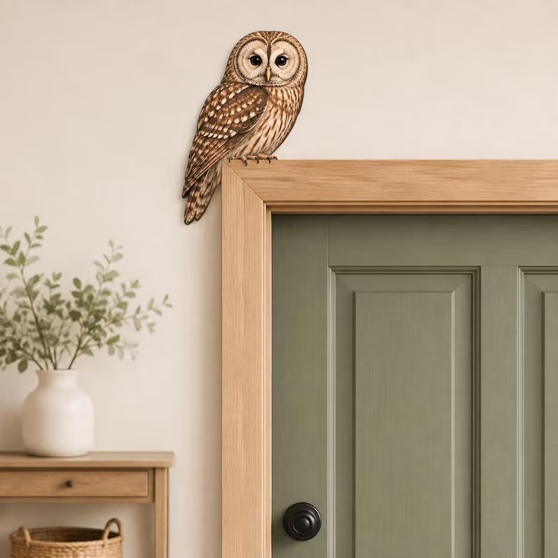 BirdsHaven – Woodland Birds Door Topper