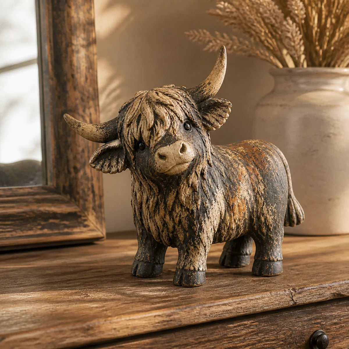 RusticMoo – Farmhouse Highland Cow Accent