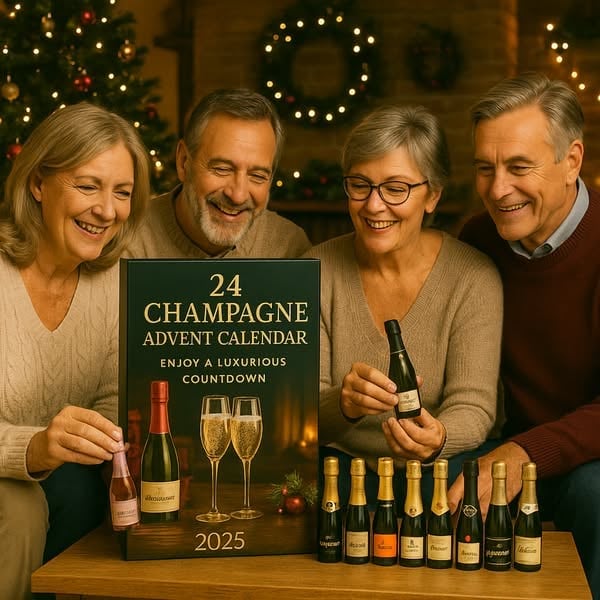 SparkleMerry – 24-Day Festive Champagne Calendar