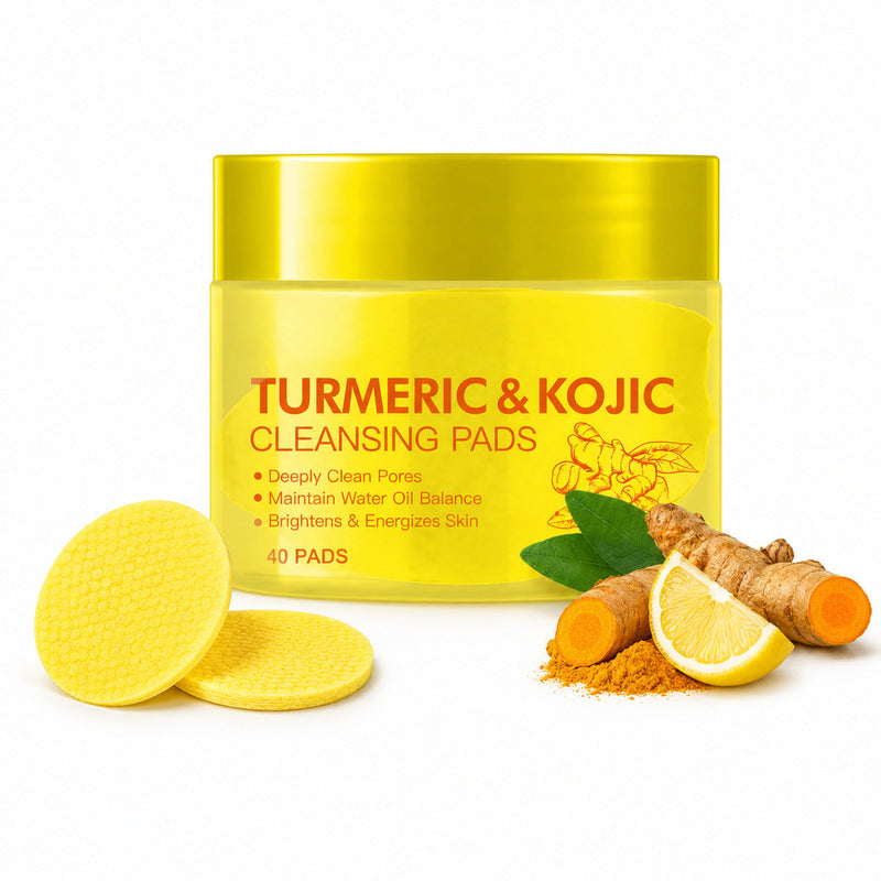TurmeraGlow – Turmeric & Kojic Acid Cleansing Pads
