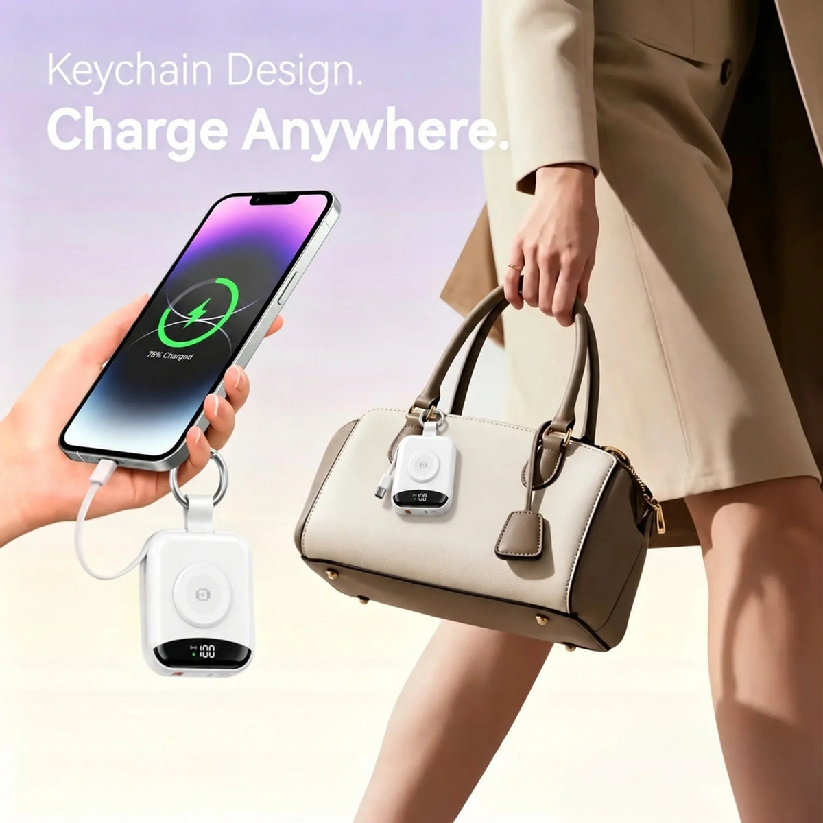 PowerLink – 10000mAh Keychain Charging Bank
