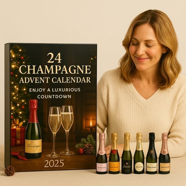 SparkleMerry – 24-Day Festive Champagne Calendar