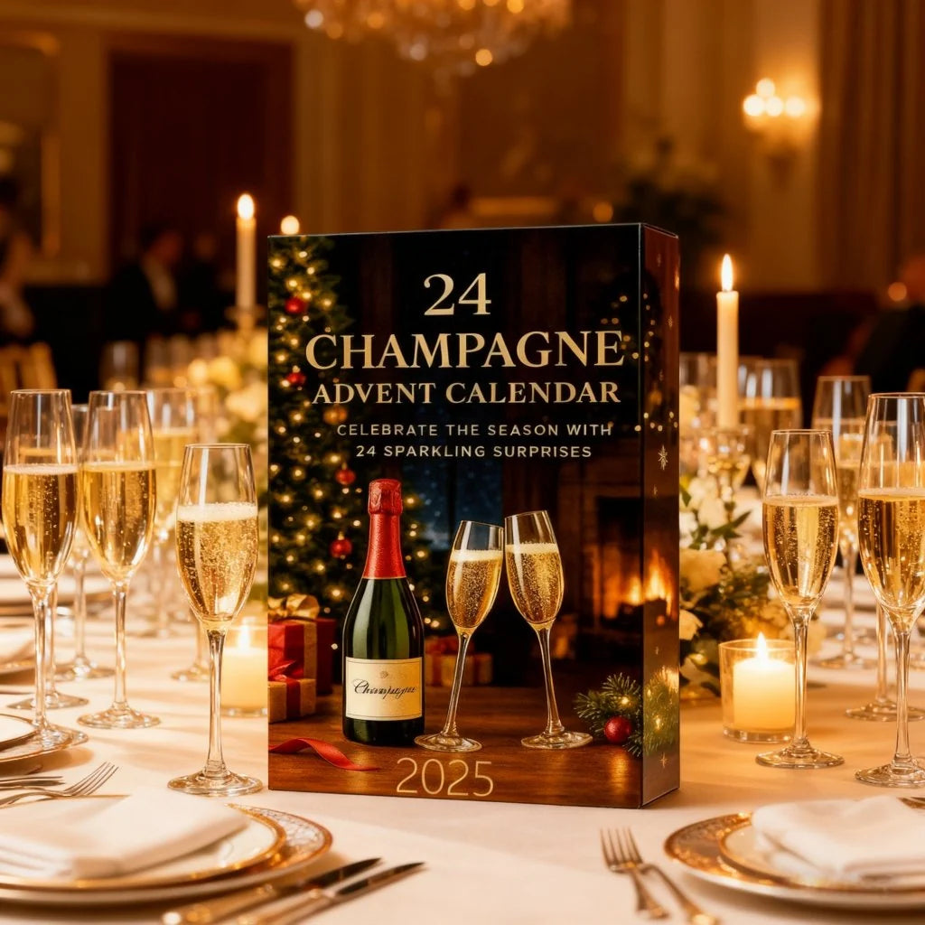 SparkleMerry – 24-Day Festive Champagne Calendar