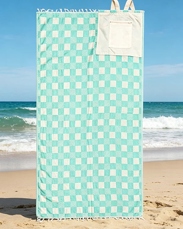 BohoTide – 2-In-1 Turkish Cotton Towel Backpack