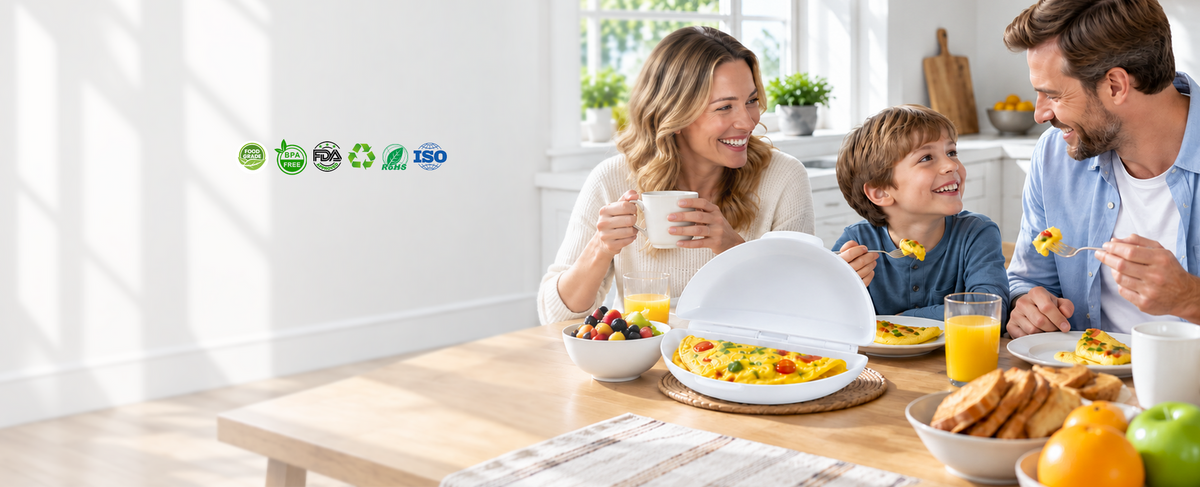 EggMate – 2-Egg Microwave Cooking Steamer