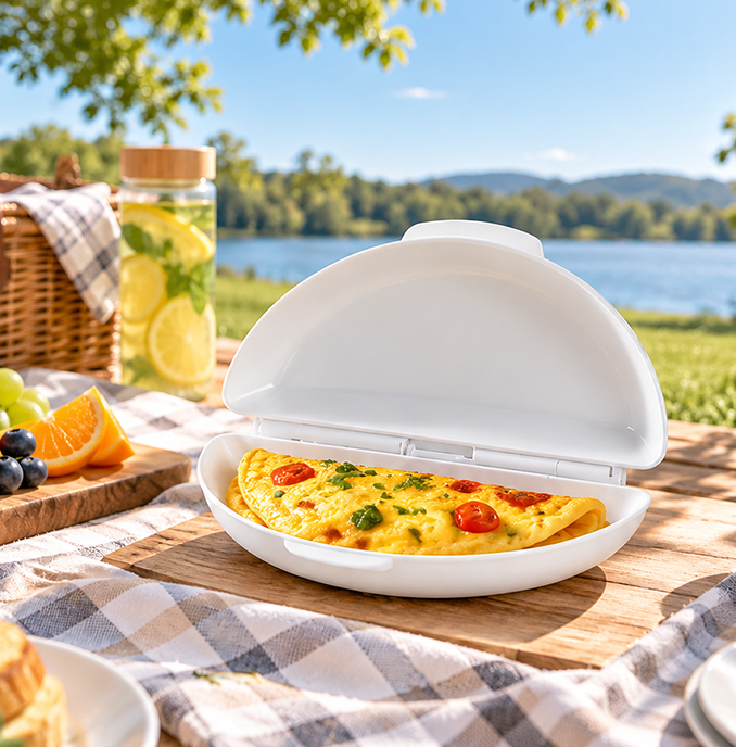 EggMate – 2-Egg Microwave Cooking Steamer