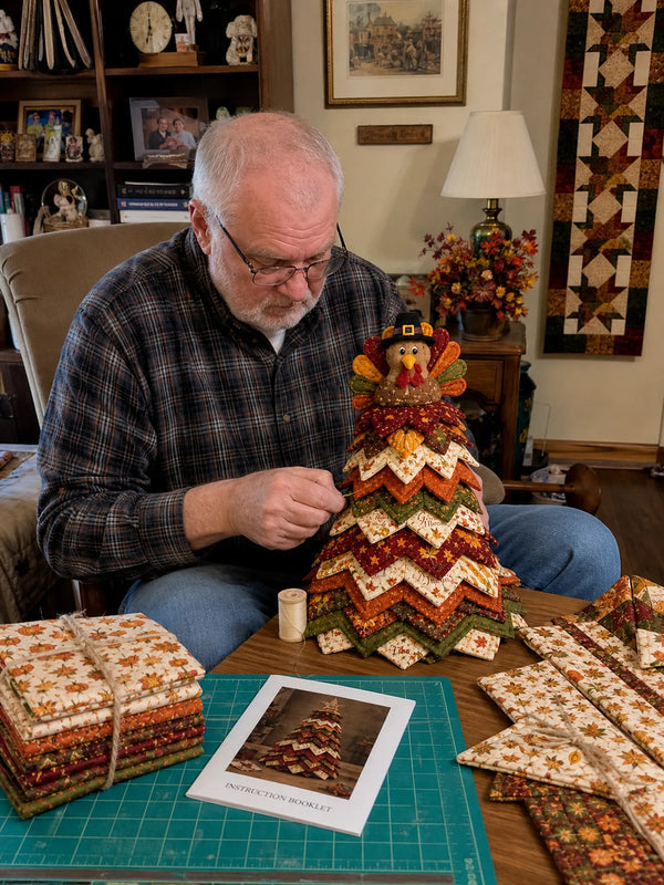 ChristmasStitch – Handmade Holiday Tree Quilt Kit