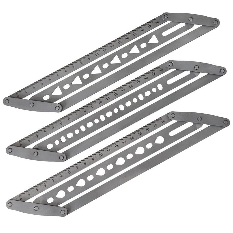 CraftAlign – Stainless Steel Leathercraft Alignment Tool