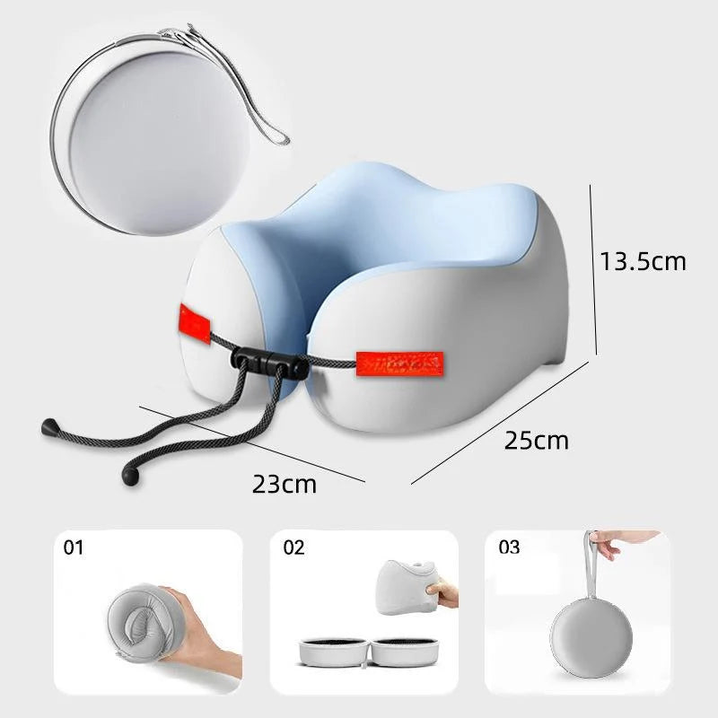 NeckNest – Premium Portable Travel Neck Support Pillow