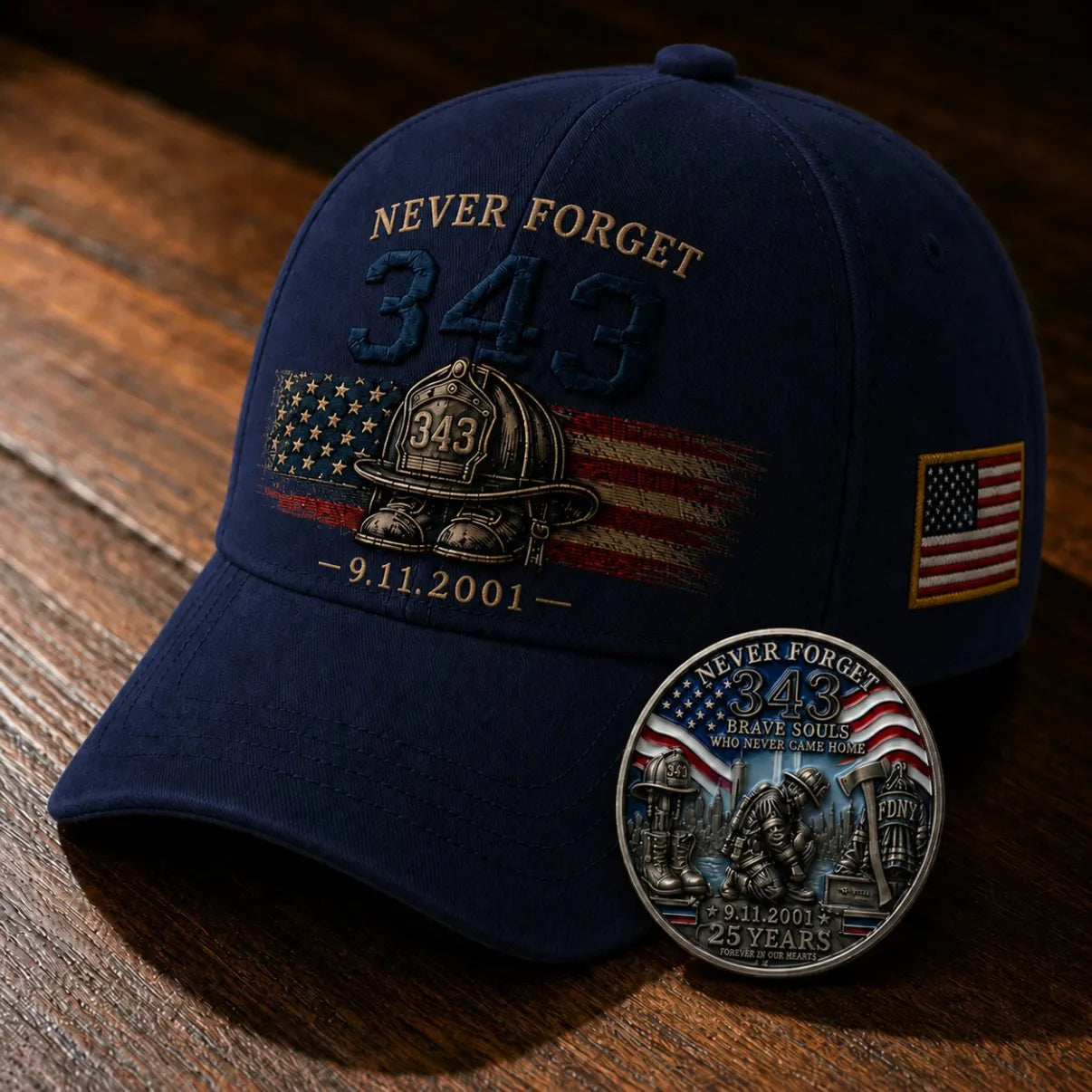 ValorMark – Premium 343 Memorial Legacy Cap