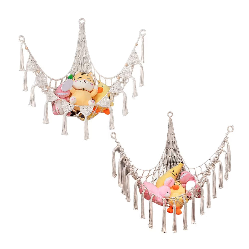 CozyCorner – Hanging Stuffed Animal Storage Net