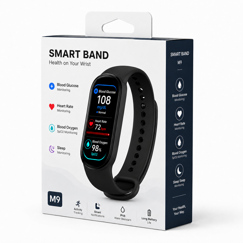 VitalSync – Advanced Health & Activity Smart Band