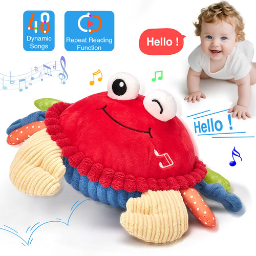 CuddleCrab – Interactive Crawling Baby Plush