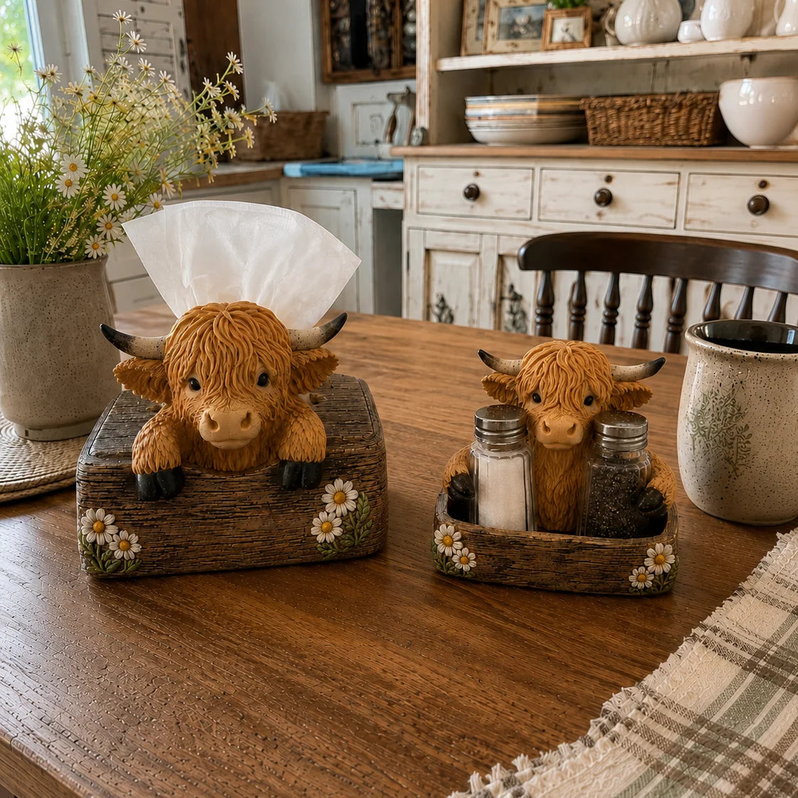 FarmCharm – Cute Highland Cow Décor