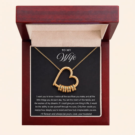 HeartLegacy – Personalized Family Love Necklace