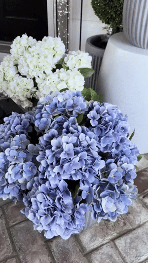 PetalNest – Lush Silk Hydrangea Flower Decorations