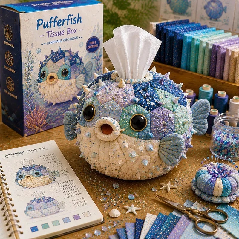 CozyCritters – Premium DIY Animal Tissue Box Kit