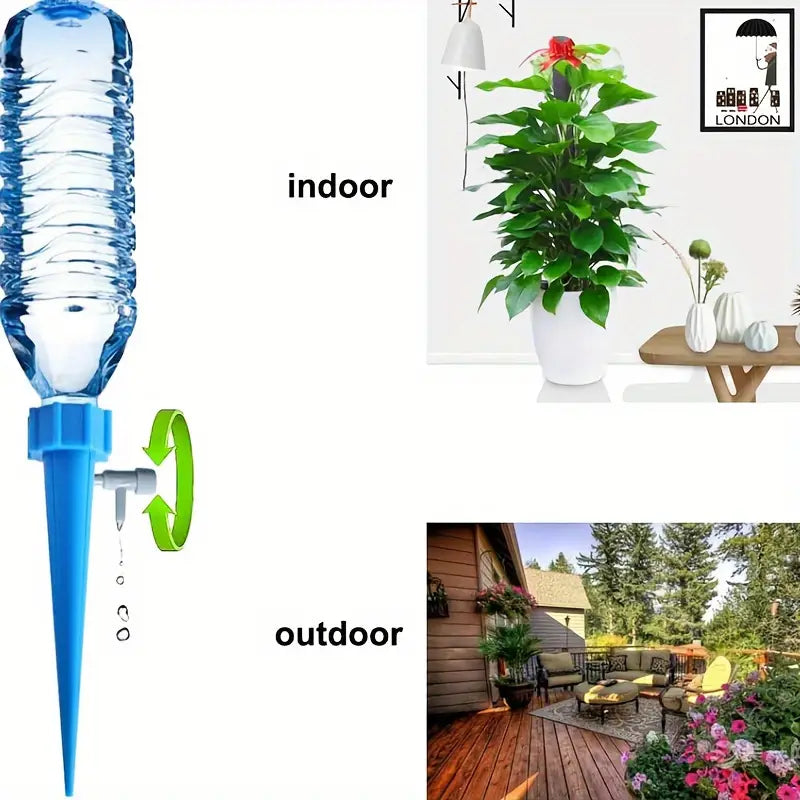 PlantFlow – Adjustable Self-Watering Spikes