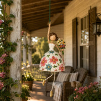 BreezyBelle – Whimsical Dancing Lady Hanging Ornament