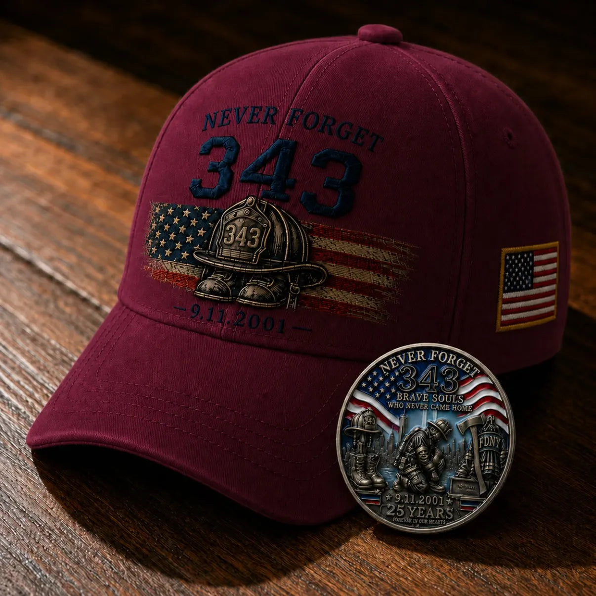 ValorMark – Premium 343 Memorial Legacy Cap