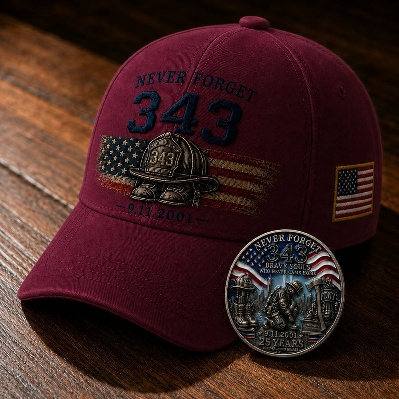 Legacy343 – Never Forget Memorial Cap
