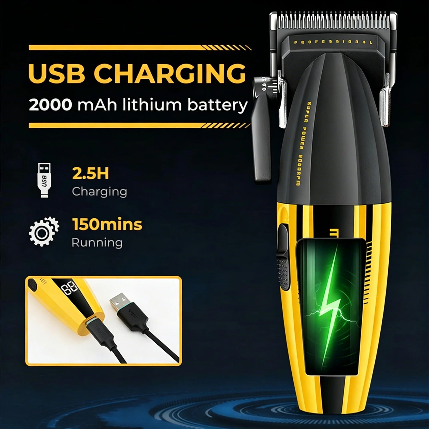 TrimCraft – Complete Hair Cutting & Grooming Kit