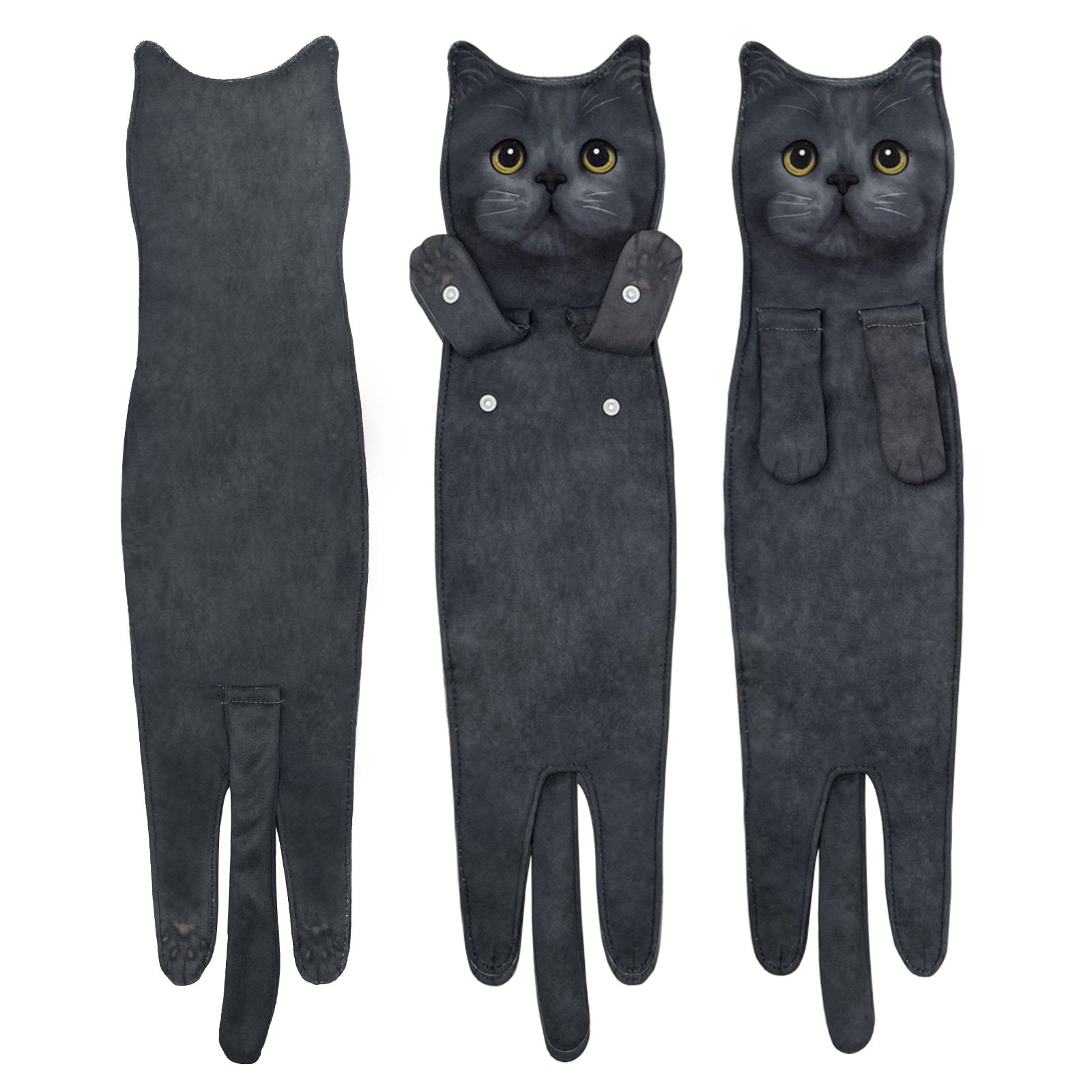 🎁 Funny Cat Hand Towels