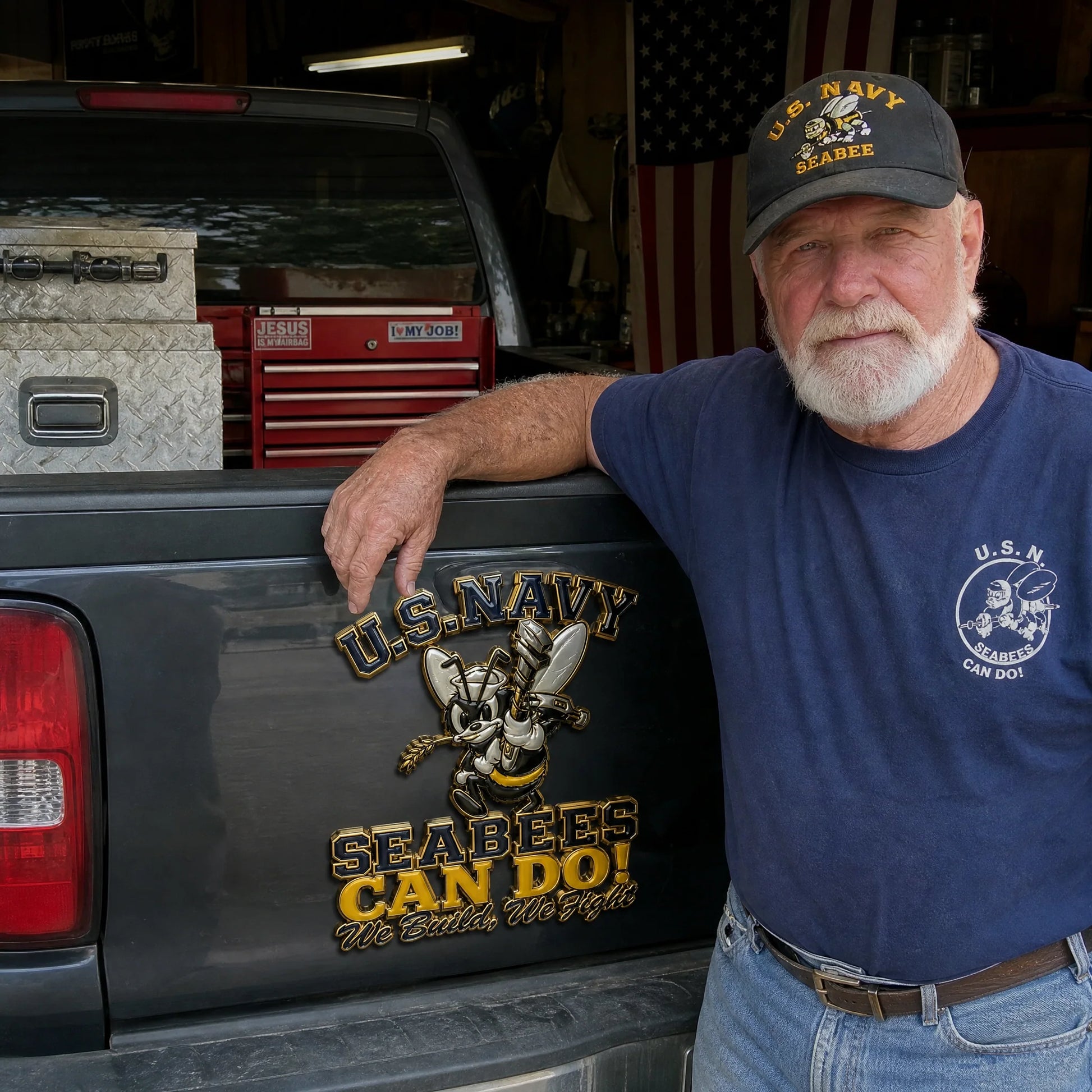 ValorCraft – Military Veteran Pride Vehicle Emblem