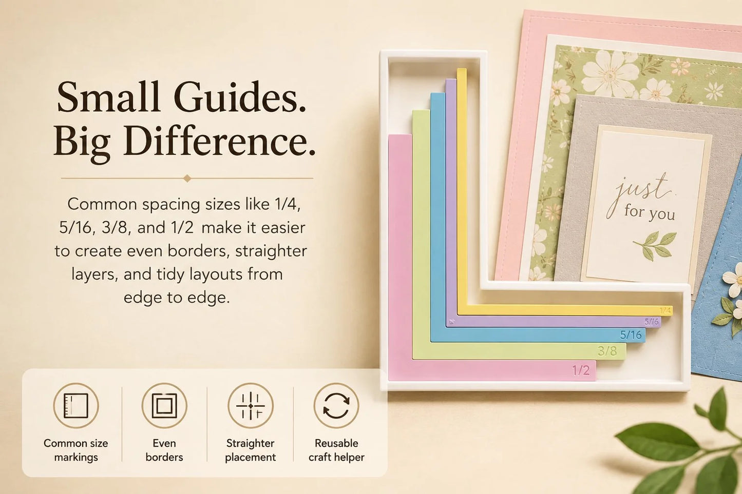 CraftAlign – Precision Card Guide Set