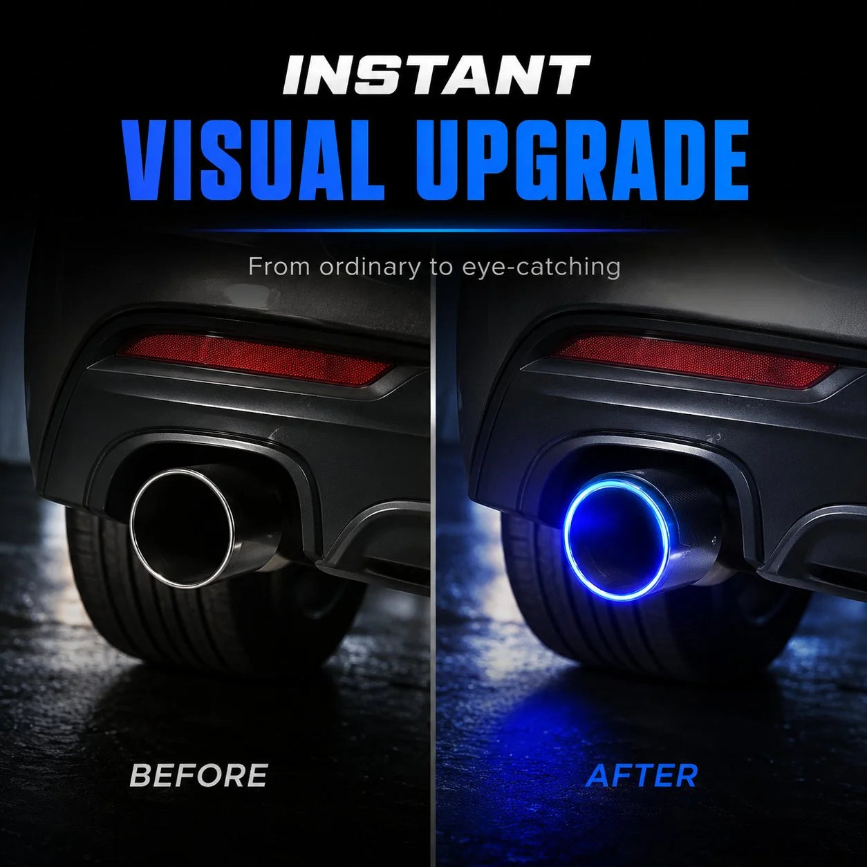 TurboFlare – Premium Carbon Fiber LED Exhaust Pipe