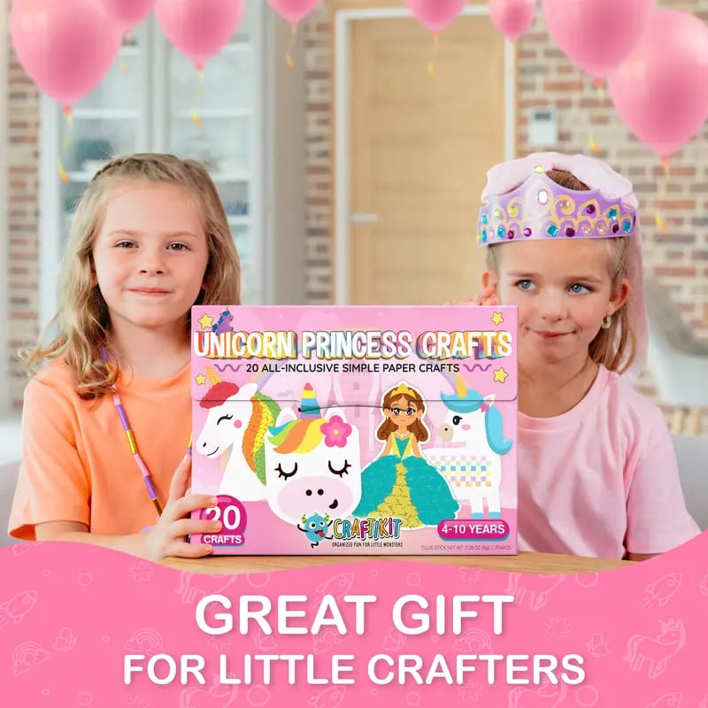CraftJoy – 20-in-1 Kids Craft Activity Box