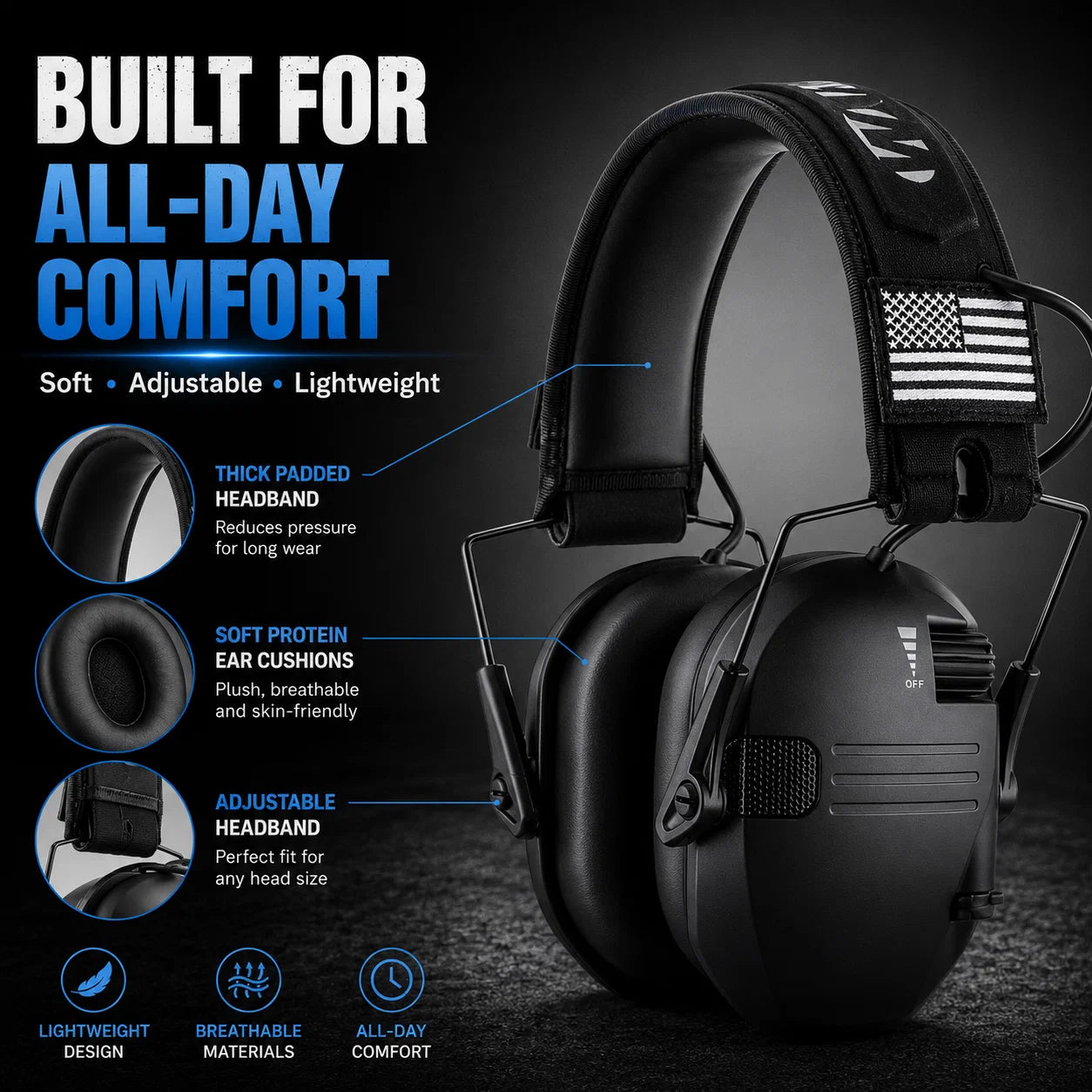 SoundGuard – Tactical Electronic Hearing Defender