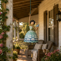 BreezyBelle – Whimsical Dancing Lady Hanging Ornament